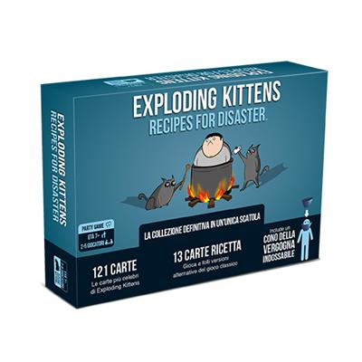 EXPLODING KITTENS RECIPES FOR DISASTER