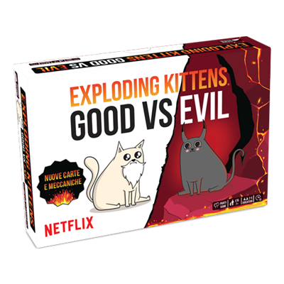 EXPLODING KITTENS GOOD VS EVIL