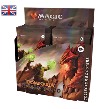 DOMINARIA REMASTERED COLLECTOR'S BOOSTER - BOX 12 BUSTE - INGLESE
