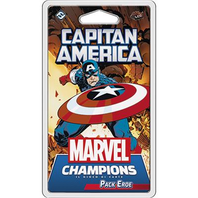 MVC LCG - MARVEL CHAMPIONS, IL GIOCO DI CARTE: CAPTAIN AMERICA (PACK EROE) MVC LCG - MARVEL CHAMPIONS, IL GIOCO DI CARTE: CAPTAIN AMERICA (PACK EROE)