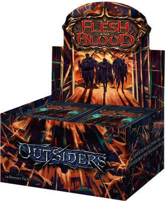 FLESH & BLOOD TCG: OUTSIDERS - BOX 24 BUSTE