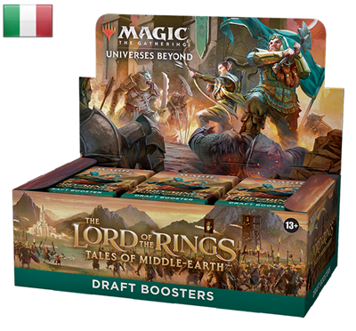 THE LORD OF THE RINGS: TALES OF MIDDLE-EARTH - DRAFT BOOSTER - BOX 36 BUSTE - ITA THE LORD OF THE RINGS: TALES OF MIDDLE-EARTH - DRAFT BOOSTER - BOX 36 BUSTE - ITA