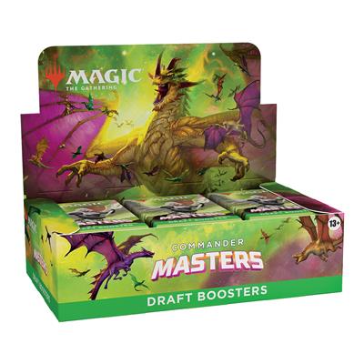 COMMANDER MASTERS - DRAFT BOOSTER - BOX 24 BUSTE - ENG