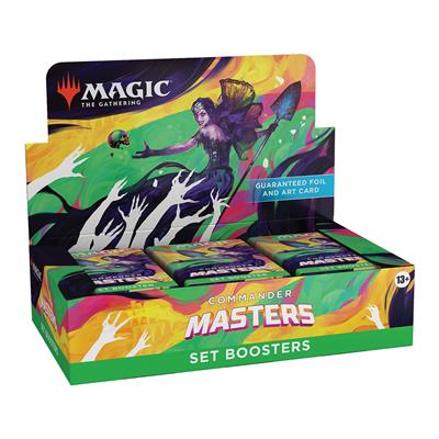 COMMANDER MASTERS - SET BOOSTER - BOX 24 BUSTE - ENG