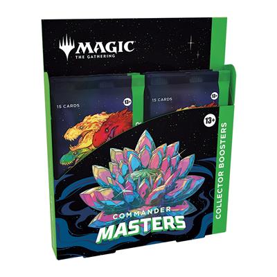 COMMANDER MASTERS - COLLECTOR BOOSTER - BOX 4 BUSTE - ENG COMMANDER MASTERS - COLLECTOR BOOSTER - BOX 4 BUSTE - ENG