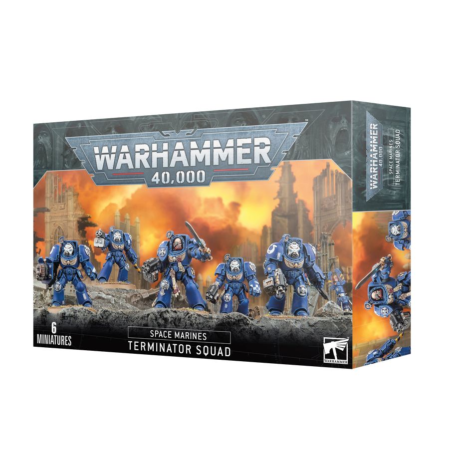 WARHAMMER 40.000 SPACE MARINES - TERMINATOR SQUAD