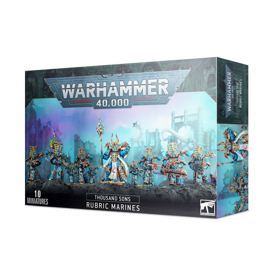 WARHAMMER 40000 - THOUSAND SONS - RUBRIC MARINES