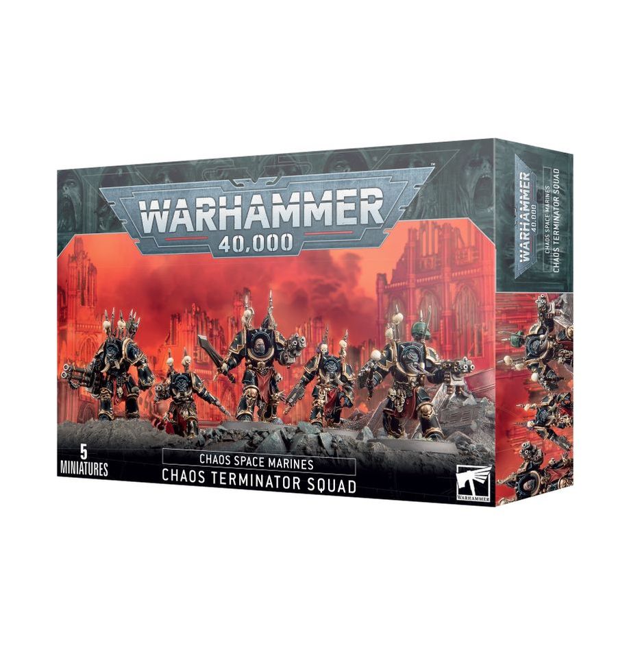 WARHAMMER 40.000 - SQUADRA TERMINATOR DEL CAOS