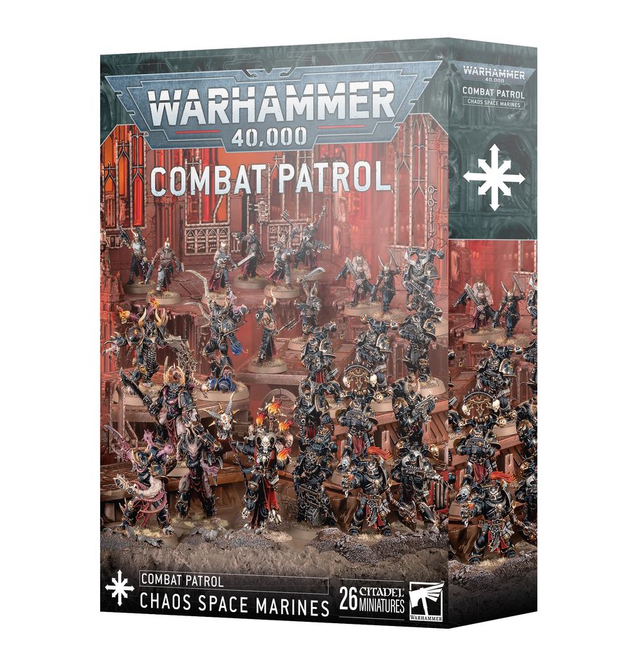 WARHAMMER 40000 - CHAOS SPACE MARINES - COMBAT PATROL
