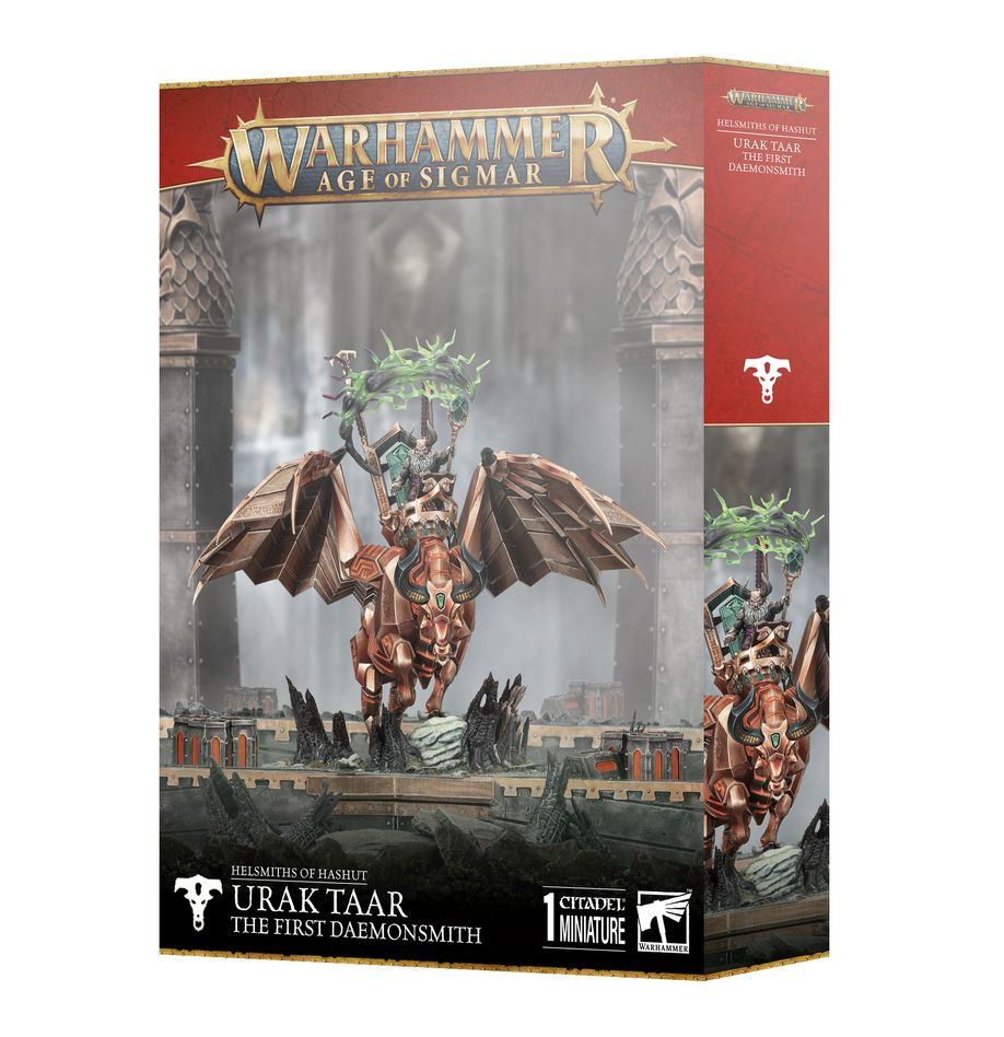 WARHAMMER AGE OF SIGMAR - HELSMITH OF HASHUT - URAK TAAR, IL PRIMO FABBRO DEMONIACO WARHAMMER AGE OF SIGMAR - HELSMITH OF HASHUT - URAK TAAR, IL PRIMO FABBRO DEMONIACO