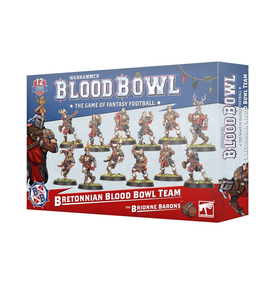 BLOOD BOWL  - TEAM BRETONNIAN DI BLOOD BOWL: THE BRIONNE BARONS