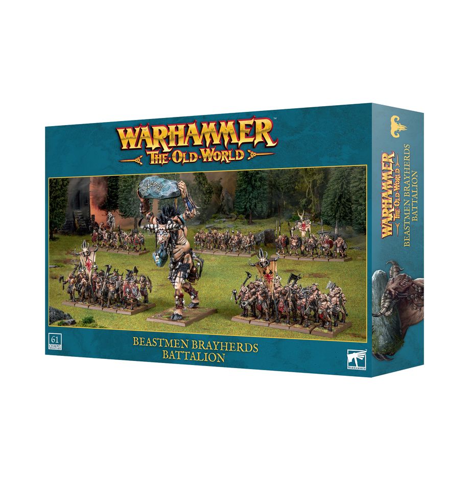 WARHAMMER THE OLD WORLD - BEASTMEN BRAYHERDS - BATTALION