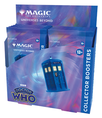 DOCTOR WHO - COLLECTOR BOOSTER DISPLAY (12 BUSTE) - EN