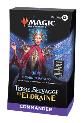 TERRE SELVAGGE DI ELDRAINE - DOMINIO FATATO COMMANDER DECK - ITA TERRE SELVAGGE DI ELDRAINE - DOMINIO FATATO COMMANDER DECK - ITA