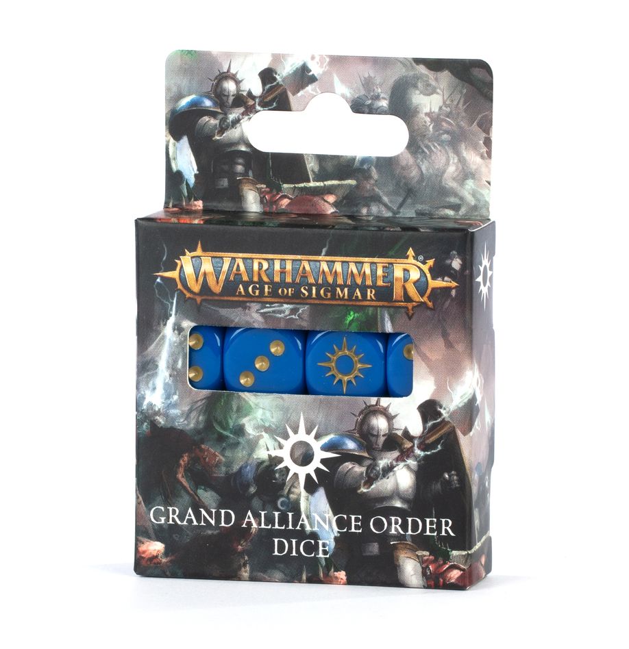 WARHAMMER AGE OF SIGMAR - GRAND ALLIANCE ORDER DICE