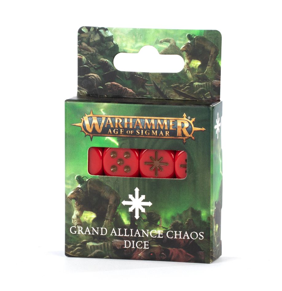 WARHAMMER AGE OF SIGMAR - GRAND ALLIANCE CHAOS DICE