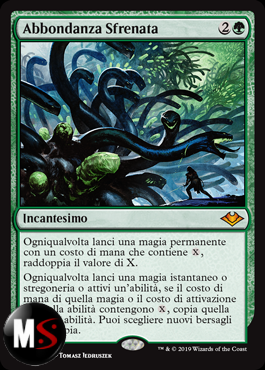 ABBONDANZA SFRENATA