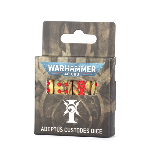 WARHAMMER 40000 ADEPTUS CUSTODES DICE