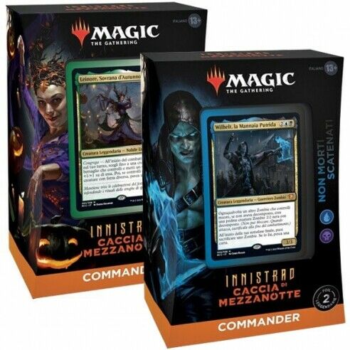 INNISTRAD: CACCIA DI MEZZANOTTE - COMMANDER 2 MAZZI - ITALIANO INNISTRAD: CACCIA DI MEZZANOTTE - COMMANDER 2 MAZZI - ITALIANO