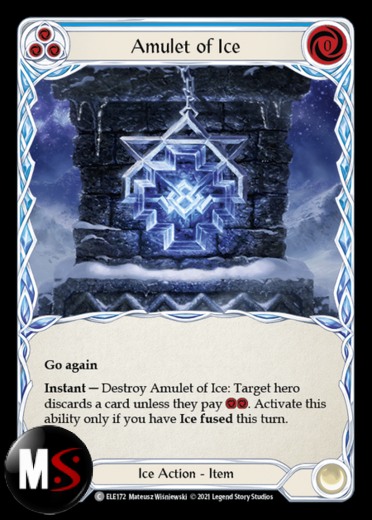 AMULET OF ICE AMULET OF ICE