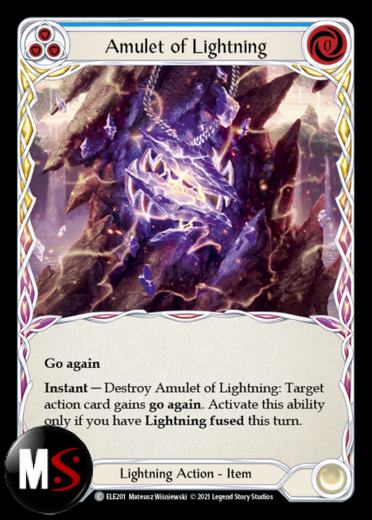 AMULET OF LIGHTNING AMULET OF LIGHTNING
