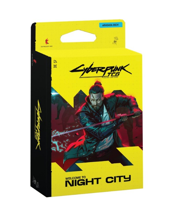 CYBERPUNK TCG - WELCOME TO NIGHT CITY - STARTER DECK - EMBRACING POWER - ENG