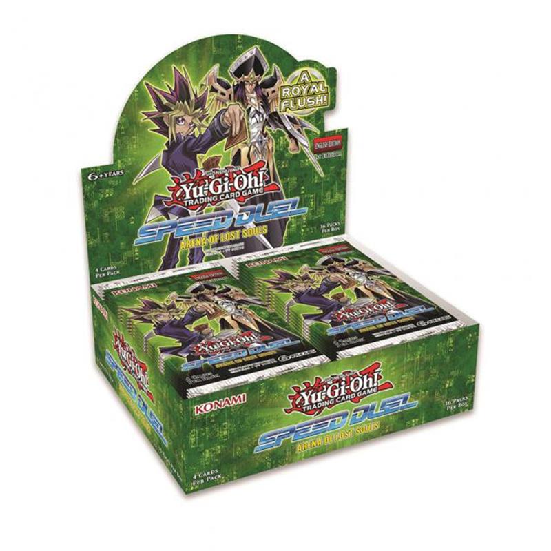 SPEED DUEL BOOSTER - ARENA DELLE ANIME PERDUTE - MEZZO BOX 18 BUSTE ITA SPEED DUEL BOOSTER - ARENA DELLE ANIME PERDUTE - MEZZO BOX 18 BUSTE ITA