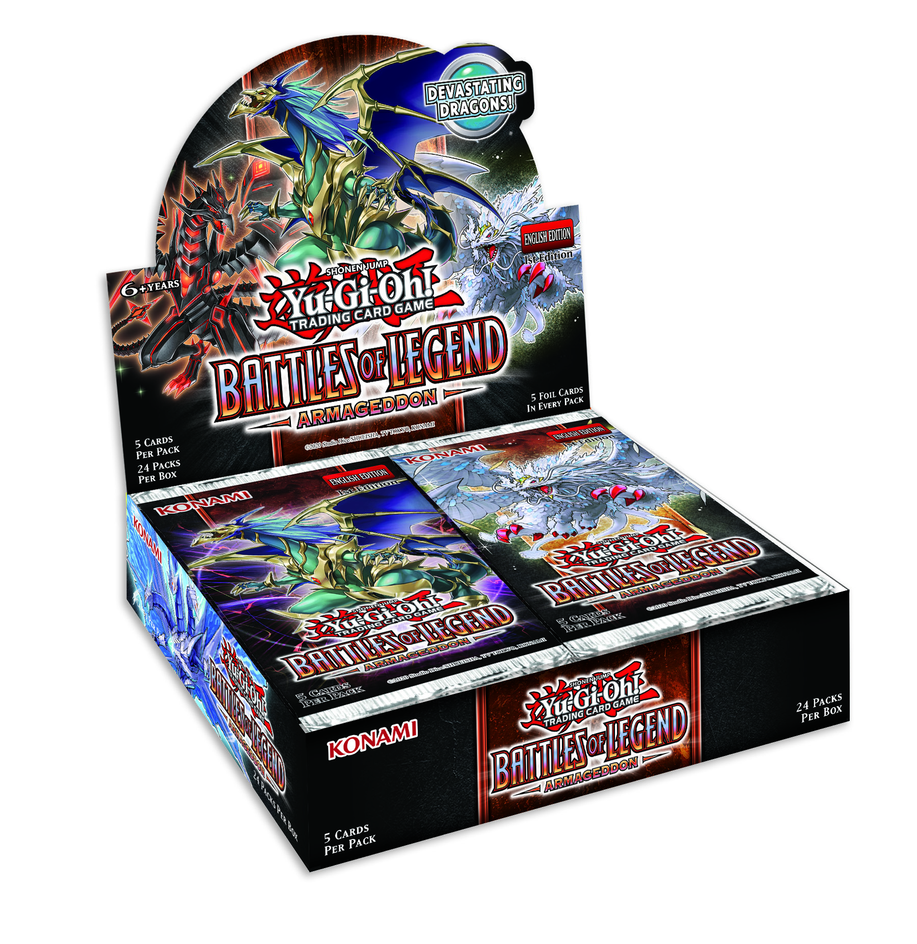 BATTAGLIA DELLA LEGGENDA: ARMAGEDDON - BOX 24 BUSTE ITALIANO BATTAGLIA DELLA LEGGENDA: ARMAGEDDON - BOX 24 BUSTE ITALIANO