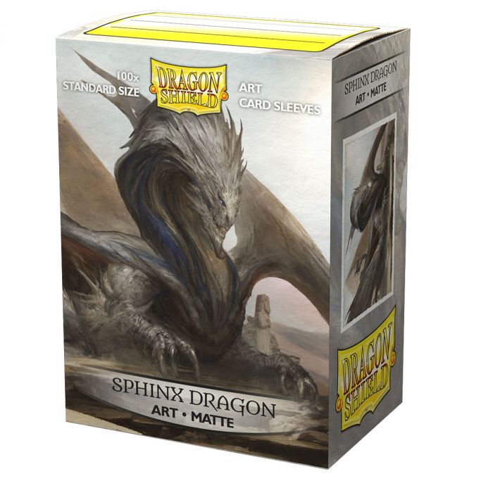 DS100 SLEEVES STANDARD MATTE ART - SPHINX DRAGON (12053)