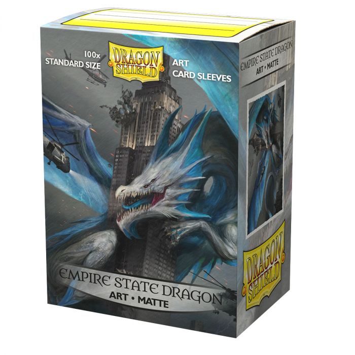 DS100 SLEEVES STANDARD MATTE ART - EMPIRE STATE DRAGON (12054) DS100 SLEEVES STANDARD MATTE ART - EMPIRE STATE DRAGON (12054)
