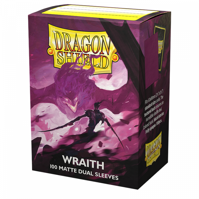 DS100 SLEEVES STANDARD MATTE DUAL - WRAITH ALARIC CHAOS WRAITH (AT-15056) DS100 SLEEVES STANDARD MATTE DUAL - WRAITH ALARIC CHAOS WRAITH (AT-15056)