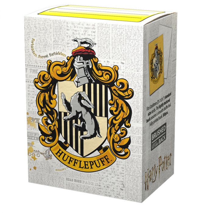 DS100 SLEEVES STANDARD BRUSHED ART - WIZARDINGWORLD - HUFFLEPUFF(16027) DS100 SLEEVES STANDARD BRUSHED ART - WIZARDINGWORLD - HUFFLEPUFF(16027)