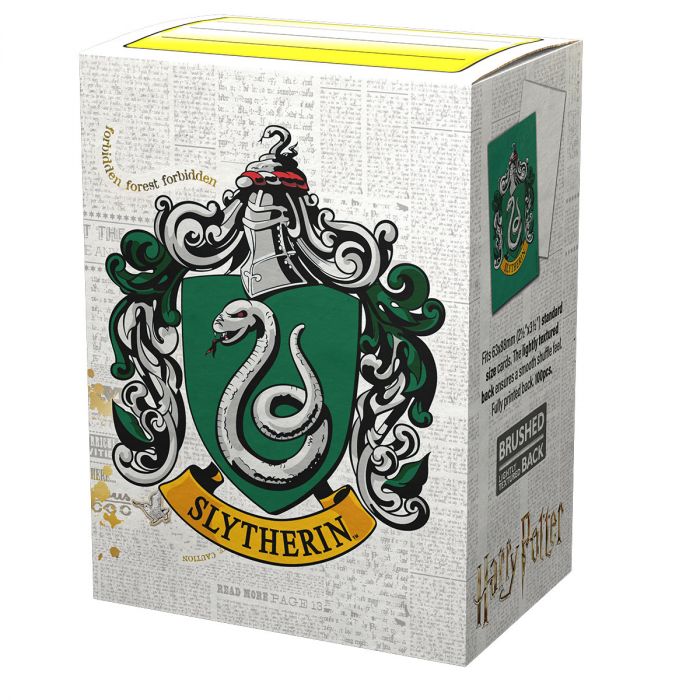 DS100 SLEEVES STANDARD BRUSHED ART - WIZARDINGWORLD - SLYTHERIN (16028) DS100 SLEEVES STANDARD BRUSHED ART - WIZARDINGWORLD - SLYTHERIN (16028)