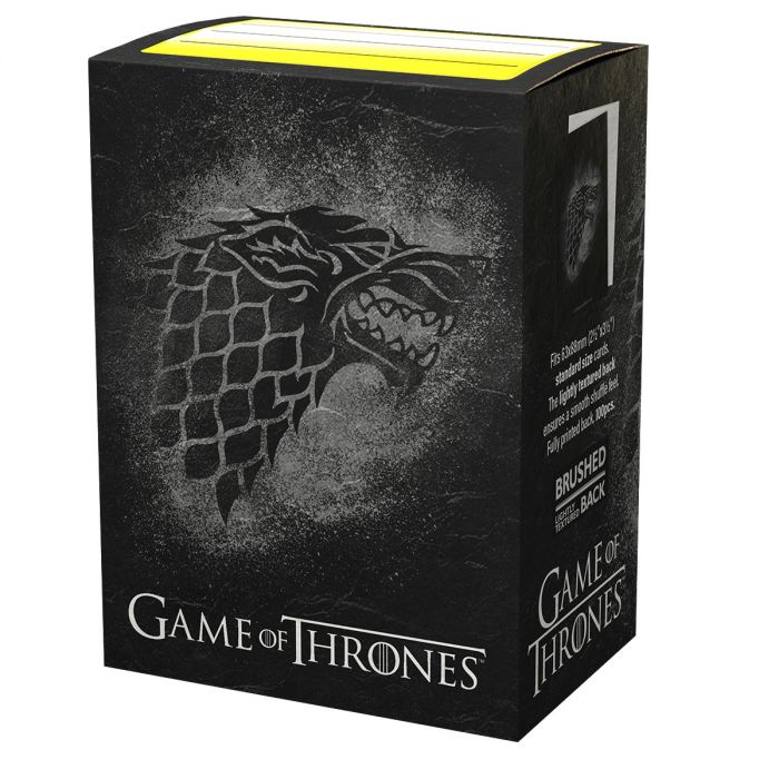 DS100 SLEEVES STANDARD - GAME OF THRONES - HOUSE STARK DS100 SLEEVES STANDARD - GAME OF THRONES - HOUSE STARK