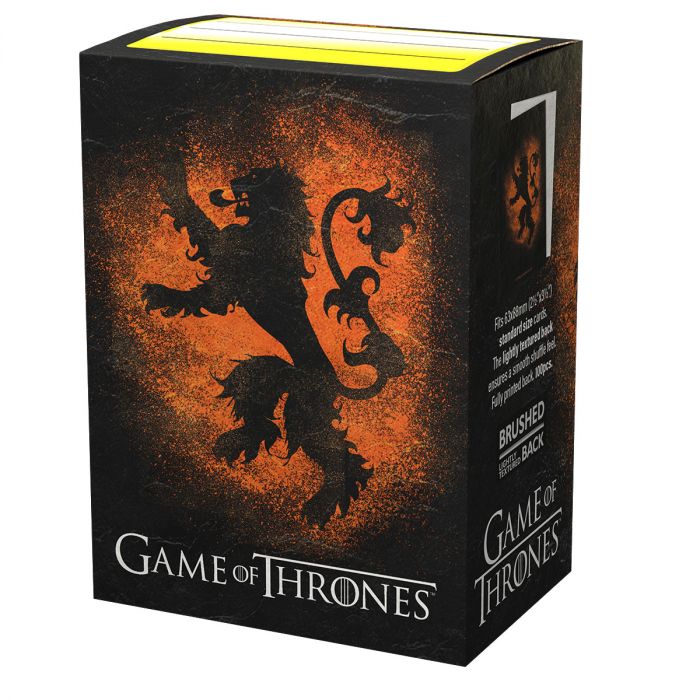 DS100 SLEEVES STANDARD - GAME OF THRONES - HOUSE LANNISTER DS100 SLEEVES STANDARD - GAME OF THRONES - HOUSE LANNISTER