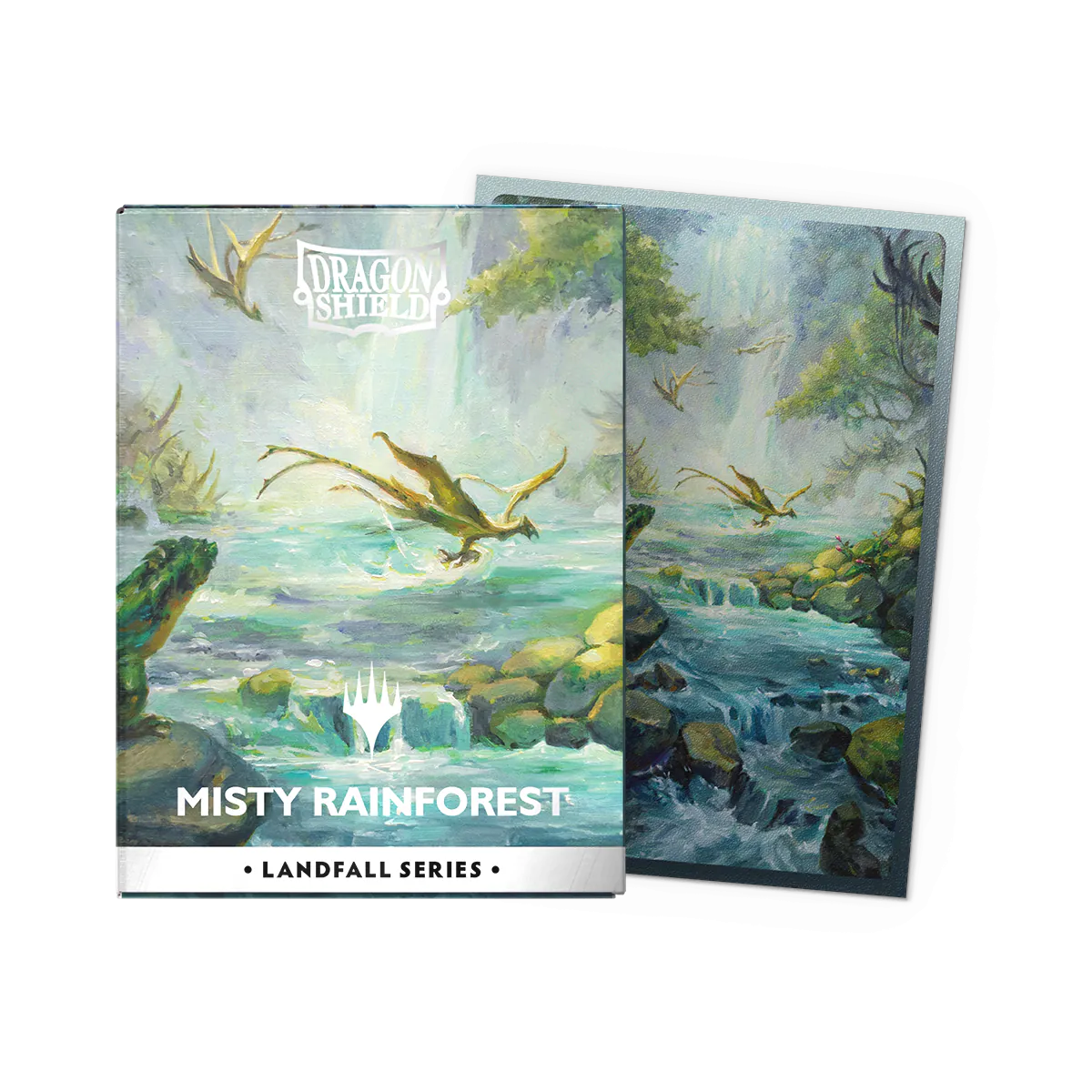 DS100 SLEEVES STANDARD LANDFALL SERIES - MISTY RAINFOREST (AT-16501)