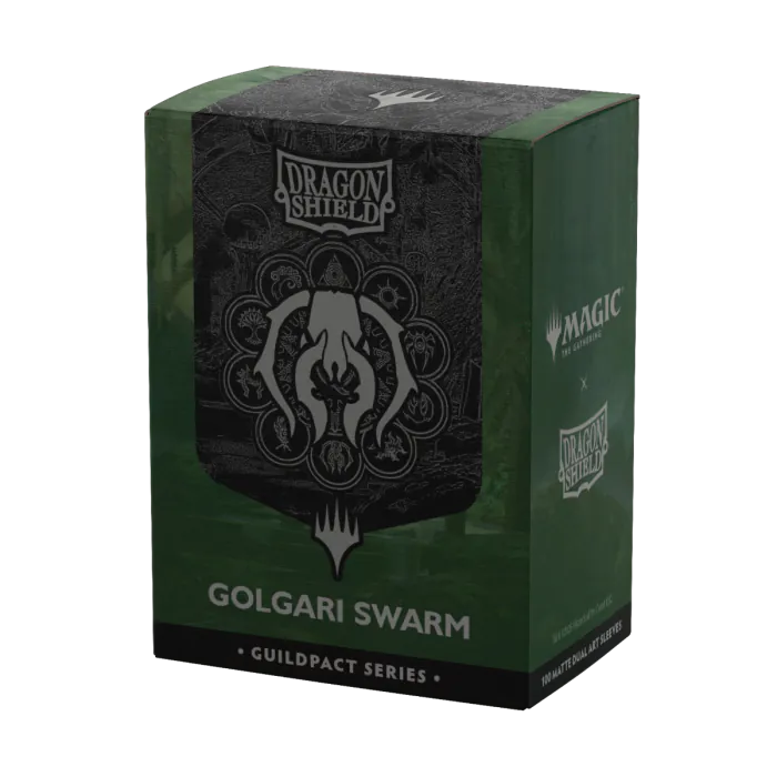 DS100 SLEEVES STANDARD MATTE DUAL ART - GOLGARI SWARM (AT-16510)