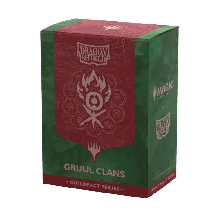 DS100 SLEEVES STANDARD MATTE DUAL ART - GRUUL CLANS (AT-16511)