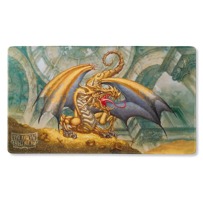 DRAGON SHIELD PLAYMAT - GOLD KING GYGEX