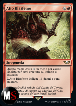ATTO BLASFEMO