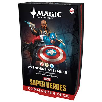MTG - MARVEL SUPER HEROES - COMMANDER AVENGERS ASSEMBLE - INGLESE