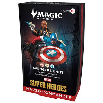 MTG - MARVEL SUPER HEROES - COMMANDER AVENGERS UNITI - ITALIANO