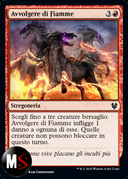 AVVOLGERE DI FIAMME