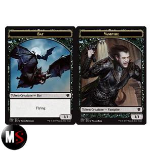 PIPISTRELLO 1/1 - VAMPIRO 1/1 (COMMANDER 2017 TOKEN)