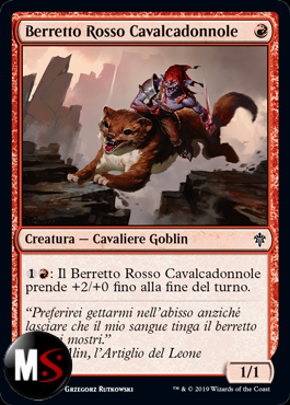 BERRETTO ROSSO CAVALCADONNOLE