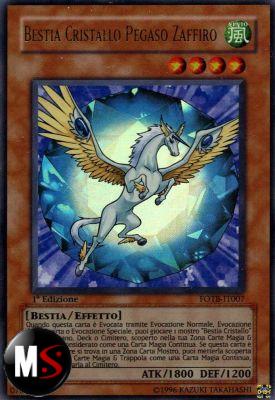 BESTIA CRISTALLO PEGASO ZAFFIRO 