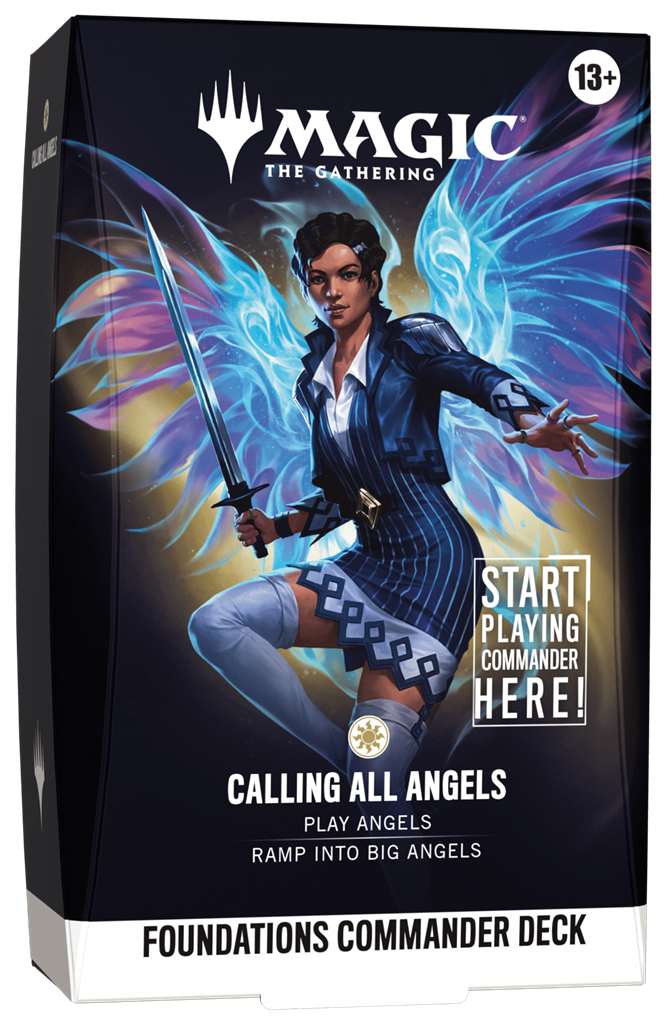 MTG - FOUNDATION COMMANDER DECK WHITE - CALLING ALL ANGELS - INGLESE