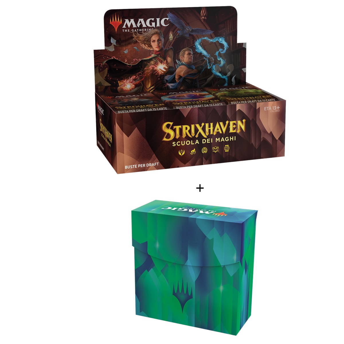 STRIXHAVEN: SCUOLA DEI MAGHI - BIG PROMO - BOX + PRERELEASE PACK + PROMO BAB - ITALIANO STRIXHAVEN: SCUOLA DEI MAGHI - BIG PROMO - BOX + PRERELEASE PACK + PROMO BAB - ITALIANO
