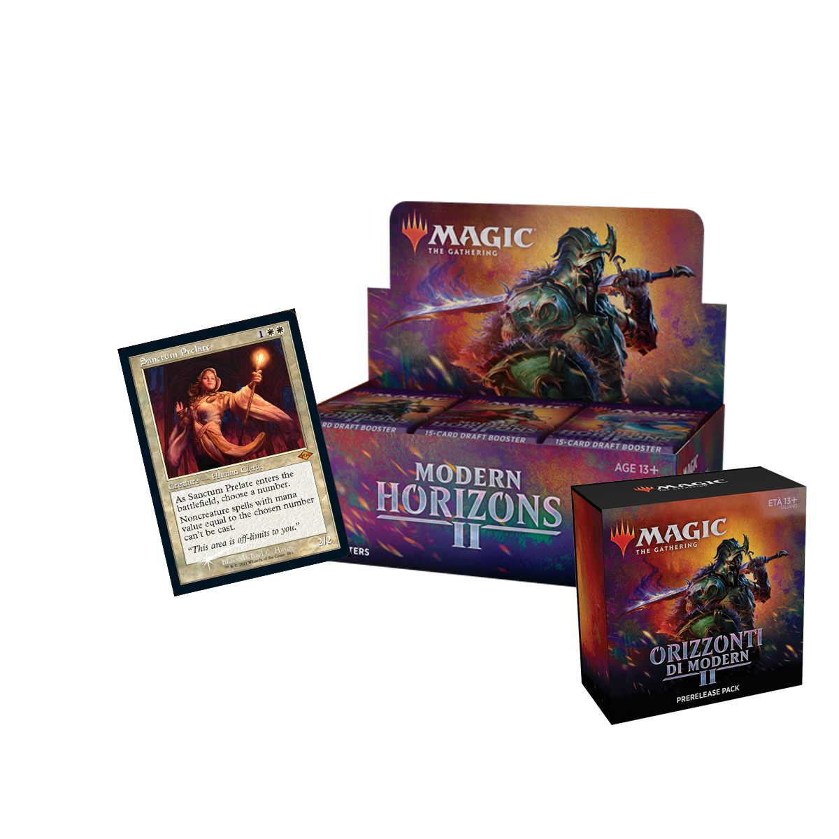 ORIZZONTI DI MODERN 2 - BIG PROMO - BOX + PRERELEASE PACK + PROMO BAB - ITALIANO ORIZZONTI DI MODERN 2 - BIG PROMO - BOX + PRERELEASE PACK + PROMO BAB - ITALIANO
