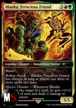 BLANKA, FEROCIOUS FRIEND